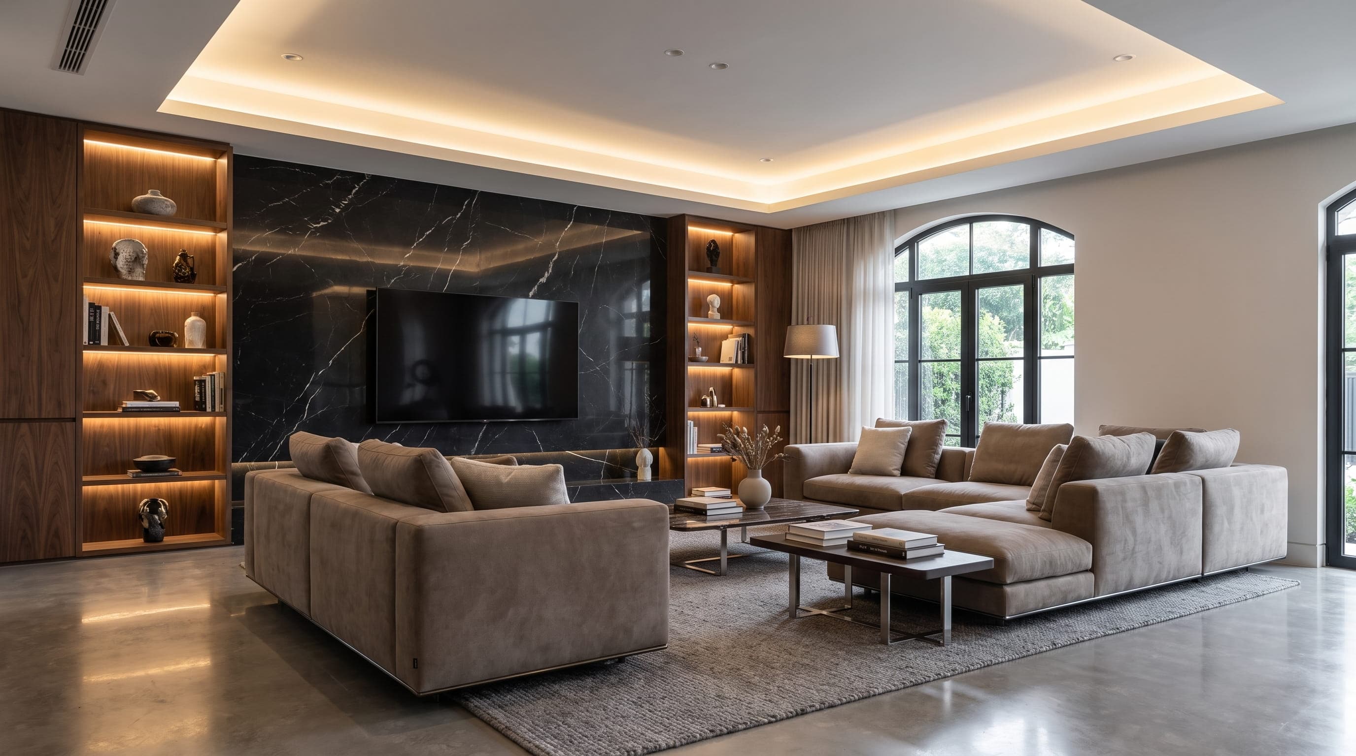 Open-Plan Living & Lounge